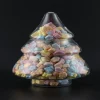 Bonbonnière en verre forme sapin Ø19,5xH28cm^Gifi Best