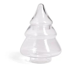 Bonbonnière en verre forme sapin Ø19,5xH28cm^Gifi Best