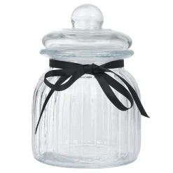 Bonbonnière en verre transparent 1,6L^Gifi Discount