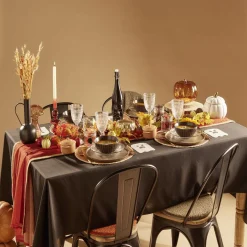 Bonbonnière Halloween forme citrouille porcelaine blanc Ø18 cm^Gifi Hot