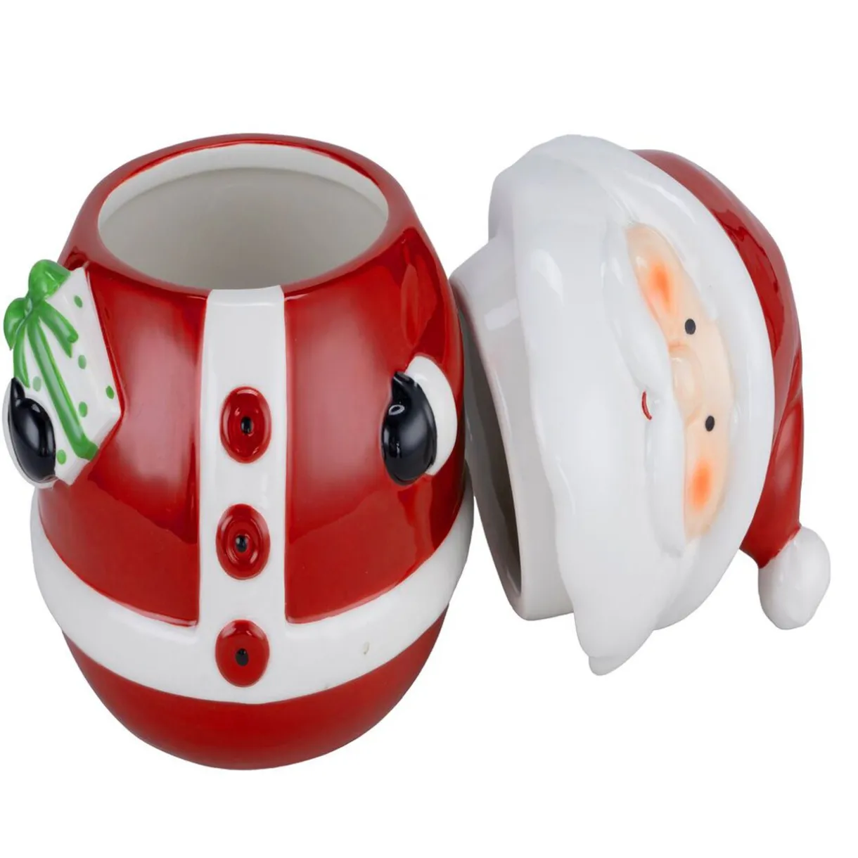 Bonbonnière Père Noël H19,7cm^Gifi Discount