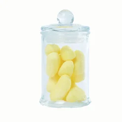 Bonbonnière transparente avec couvercle verre 15 cl x5^Gifi Online