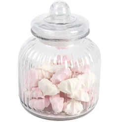 Bonbonnière transparente hermétique en verre 3 L^Gifi