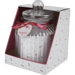 Bonbonnière transparente hermétique en verre 3 L^Gifi