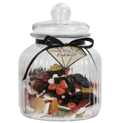 Bonbonnière transparente hermétique en verre 3 L^Gifi