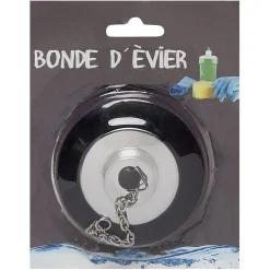 Nettoyage Et Entretien|Gifi Bonde d'évier en acier