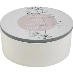 Rangement|Gifi Boîte à bijoux avec miroir rond intégré Ø13,5 cm