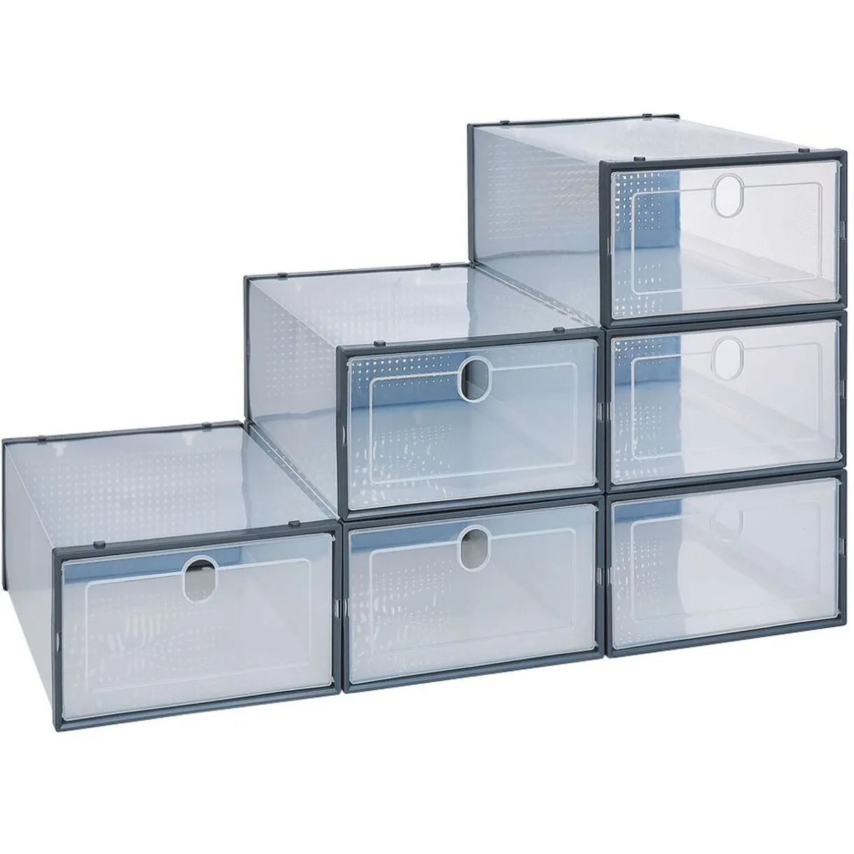 Rangement|Gifi Boîte à chaussures plastique transparent x2