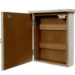 Rangement|Gifi Boîte à clef beige à motifs