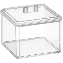 Sale Gifi Boîte à coton plastique transparent
