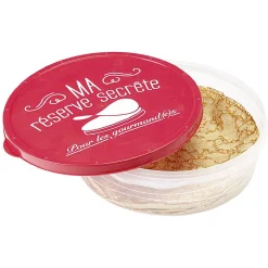 Boîte à crêpes ronde avec couvercle design rouge^Gifi Clearance