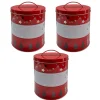 Boîte à gâteaux ronde métal imprimé Noël 3 niveaux^Gifi