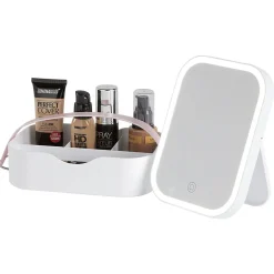 Discount Gifi Boîte à maquillage à led avec miroir
