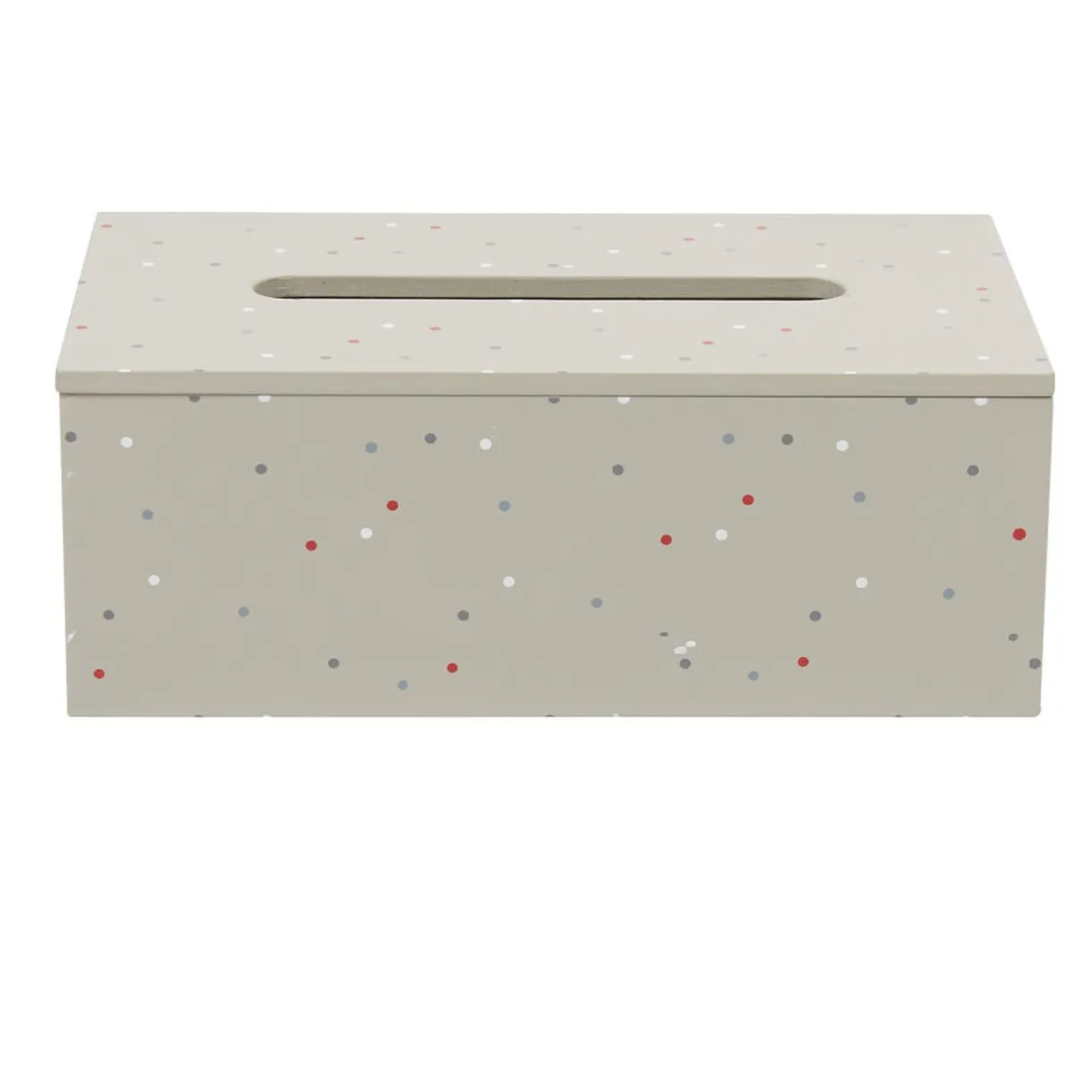 Rangement|Gifi Boîte à mouchoirs taupe à pois