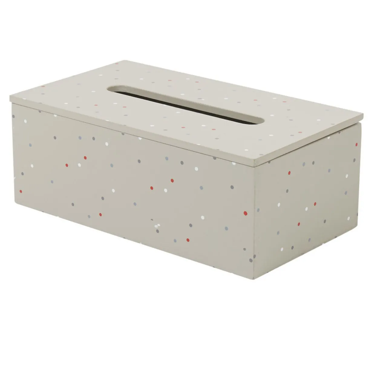 Rangement|Gifi Boîte à mouchoirs taupe à pois