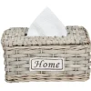 Rangement|Gifi Boîte à mouchoirs tressé blanc HOME