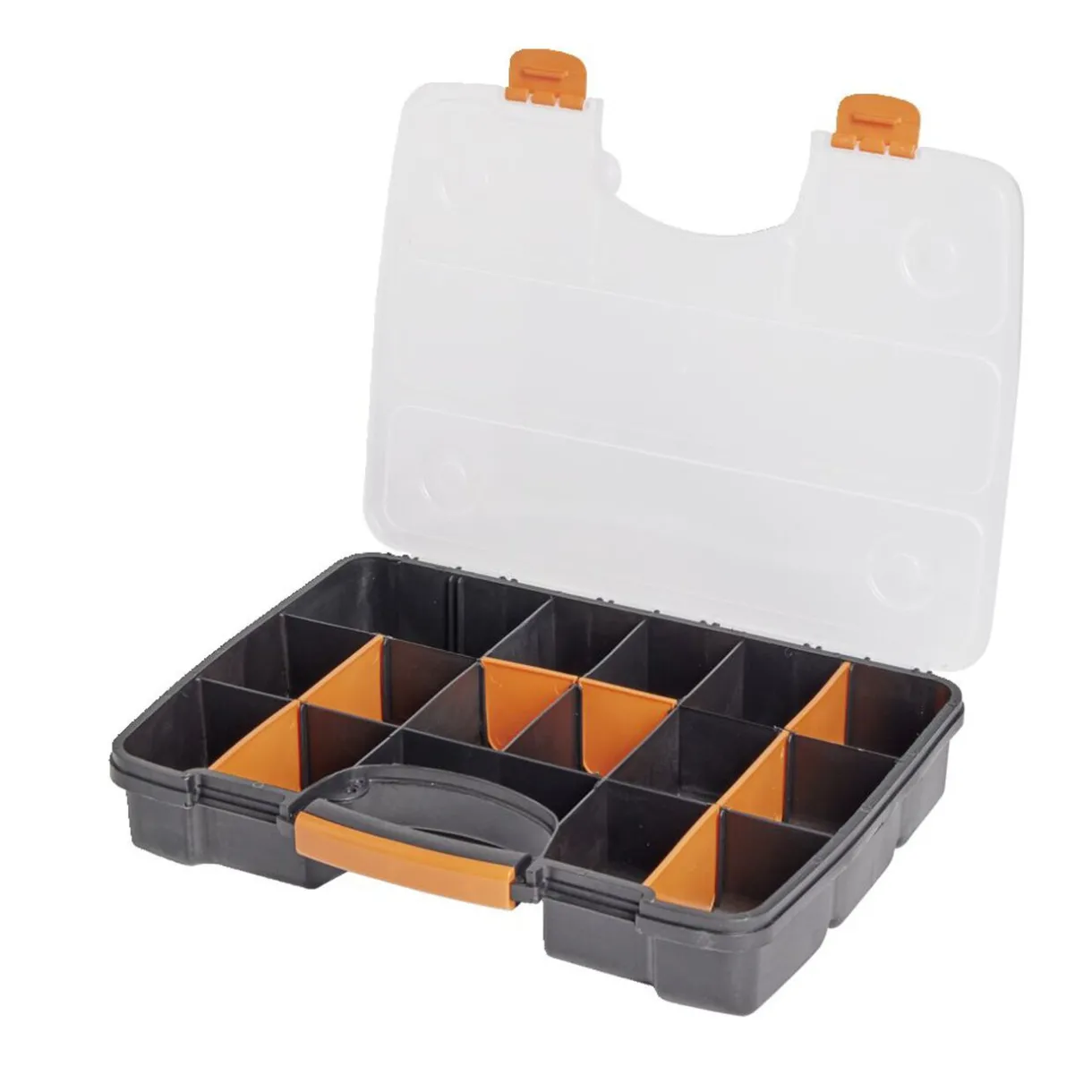 Outlet Gifi Boîte à outils multi compartiments 38,5x29,5xH6,5cm
