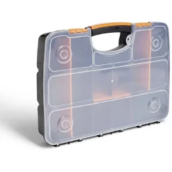 Outlet Gifi Boîte à outils multi compartiments 38,5x29,5xH6,5cm