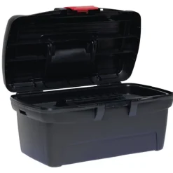 Clearance Gifi Boîte à outils plastique noir et rouge