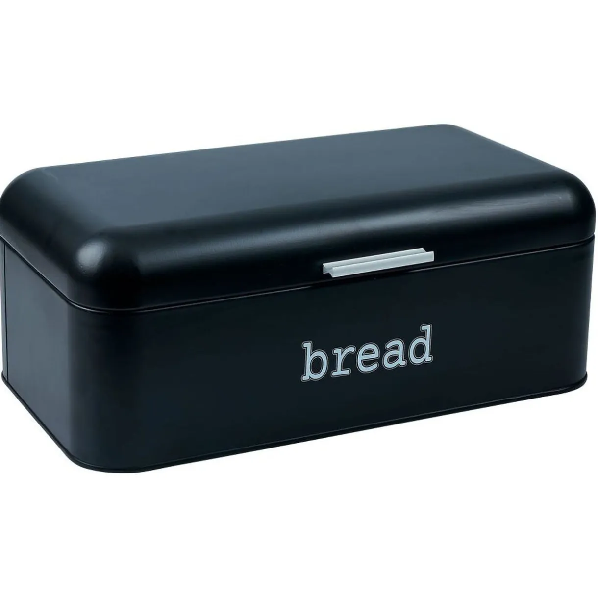 Boîte à pain en métal noir 23x42x16,5cm^Gifi Best