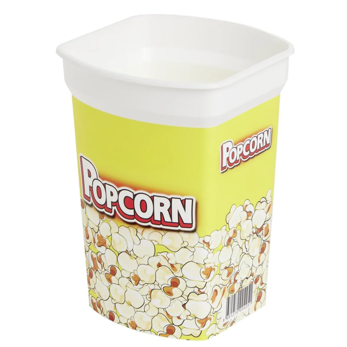 Boîte à pop corn 2L - 13,4x13,4xH18,4cm^Gifi Online