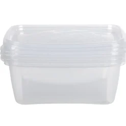 Boîte alimentaire 1,2 L transparente x3^Gifi Sale