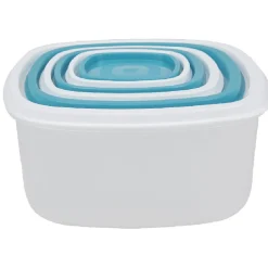 Boîte alimentaire carrée empilable x6^Gifi Clearance