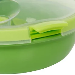 Boîte alimentaire curver ronde verte 1 L^Gifi