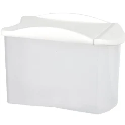 Boîte alimentaire empilable transparente et blanche 0,8 L^Gifi New