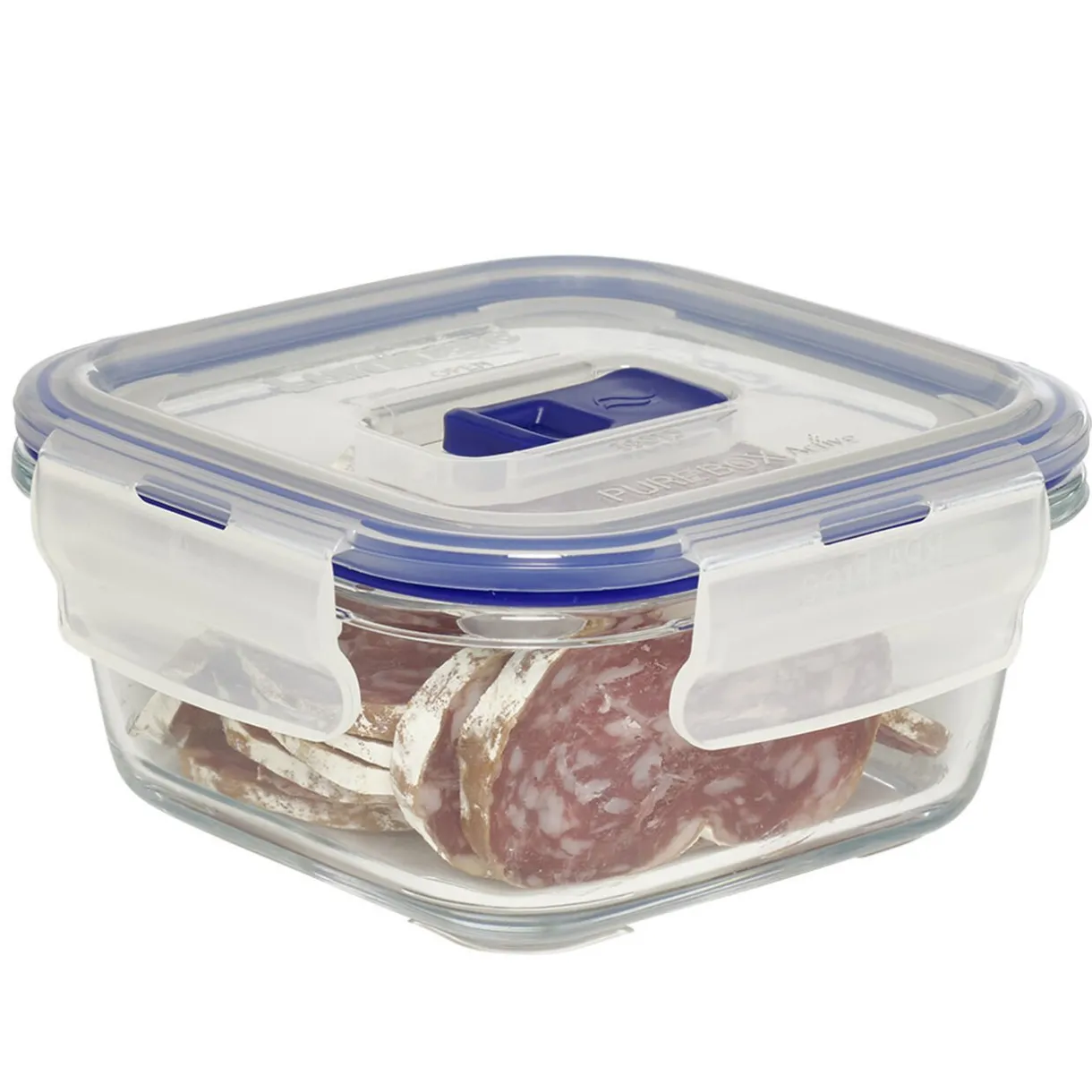 Boîte alimentaire en verre trempé transparent x3^Gifi Clearance