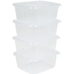Boîte alimentaire hermétique 0,45 L x 4^Gifi New