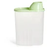 Boîte alimentaire plastique transparent et vert 2,5L^Gifi Best