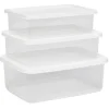 Boîte alimentaire rectangulaire polypropylène x3^Gifi Hot