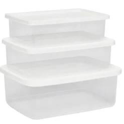 Boîte alimentaire rectangulaire polypropylène x3^Gifi Hot