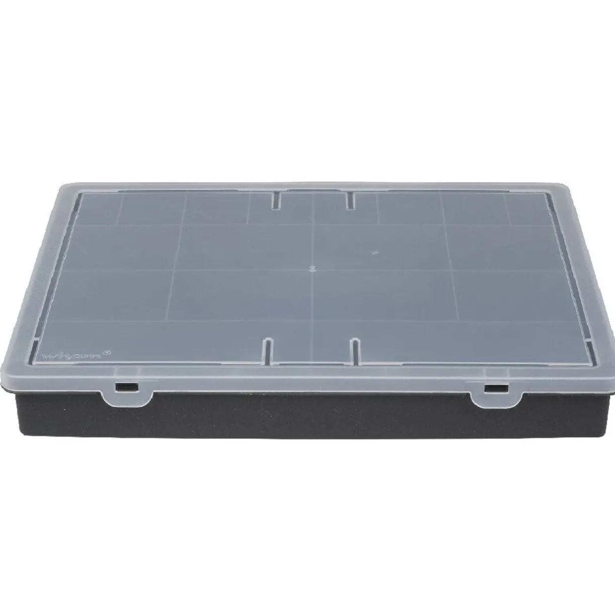 Rangement|Gifi Boîte avec 18 compartiments gris