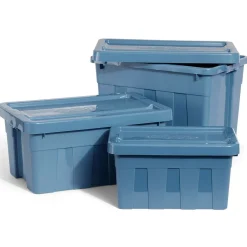 Rangement|Gifi Boîte bricolage plastique bleu 20L