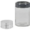 Boîte conservation verre 2 en 1 couvercle mesureur^Gifi Discount
