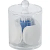 Sale Gifi Boîte cylindrique à coton tige transparente