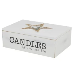 Rangement|Gifi Boîte décorative design Candles