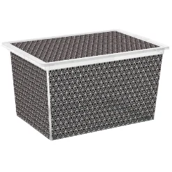 Entretien Du Linge|Gifi Boîte décorée 50 L