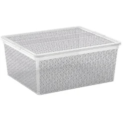 Entretien Du Linge|Gifi Boîte décorée 18 L