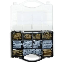 Sale Gifi Boîte de 184 pièces de chevilles et vis