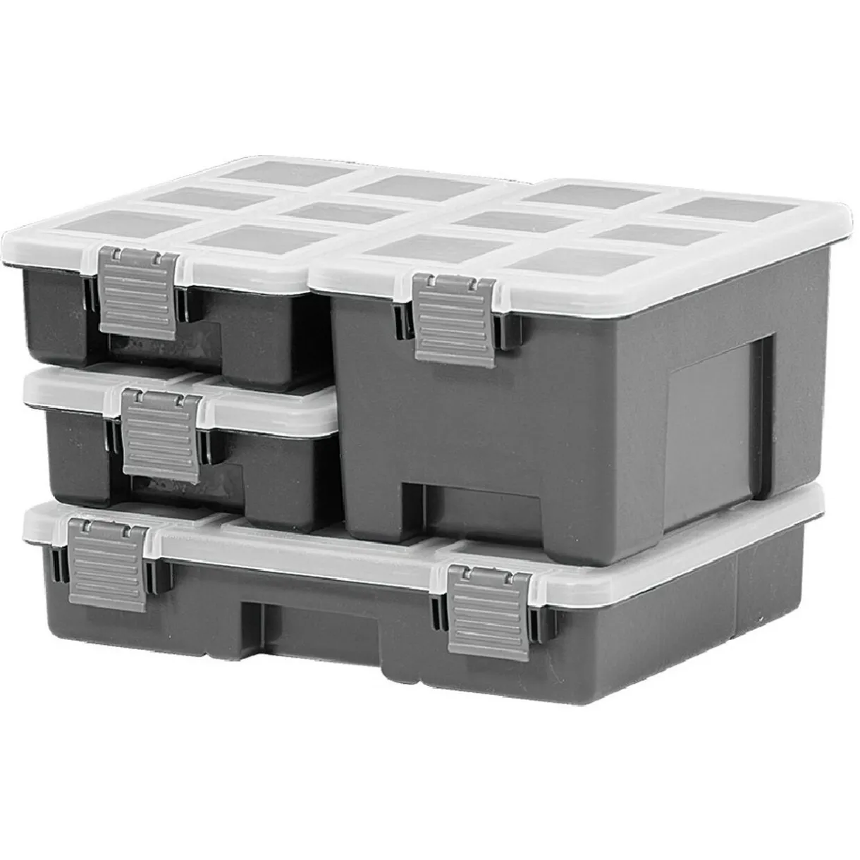 Rangement|Gifi Boîte de bricolage avec rangement compartimenté x 4