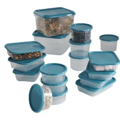 Boîte de conservation alimentaire bleu x 17^Gifi Outlet