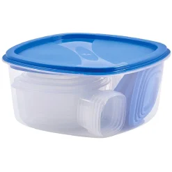 Boîte de conservation alimentaire en plastique x5^Gifi