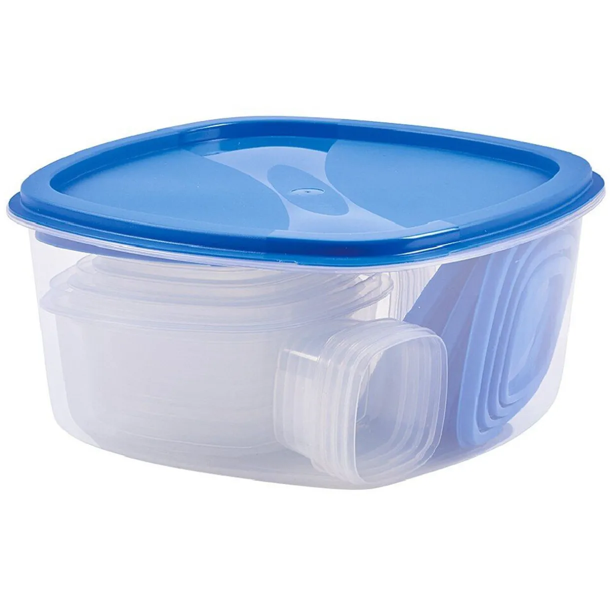 Boîte de conservation alimentaire en plastique x5^Gifi