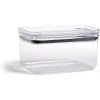 Boîte de conservation en plastique avec couvercle hermétique 1L^Gifi Outlet