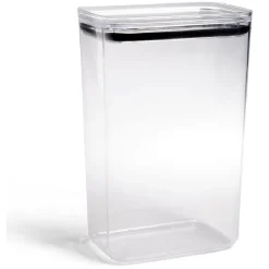 Boîte de conservation en plastique avec couvercle hermétique 3,1L^Gifi New