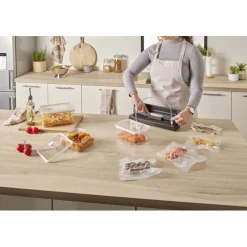 Boîte de conservation sous vide 1L - 18,5x16,5xH6,2cm^Gifi