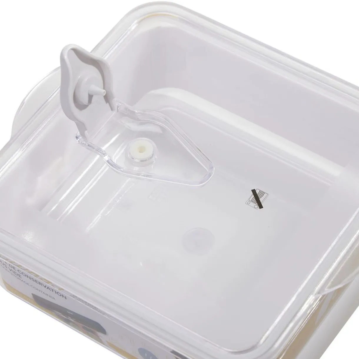Boîte de conservation sous vide 1,3L - 21,5x13,8xH7,7cm^Gifi Clearance
